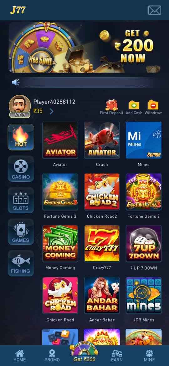 J77 Game App Download